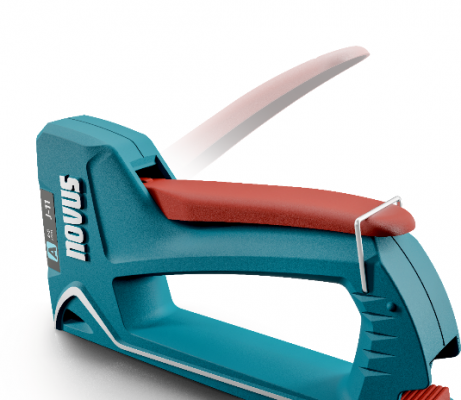 Capsator manual mic tip tacker Novus J-13, capsare cu sarma fina, plastic ABS